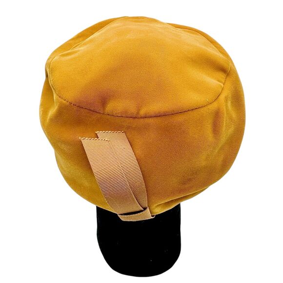 Vintage United Hatters Cap and Millinery Workers Union Velour Pillbox Hat - Picture 5 of 11